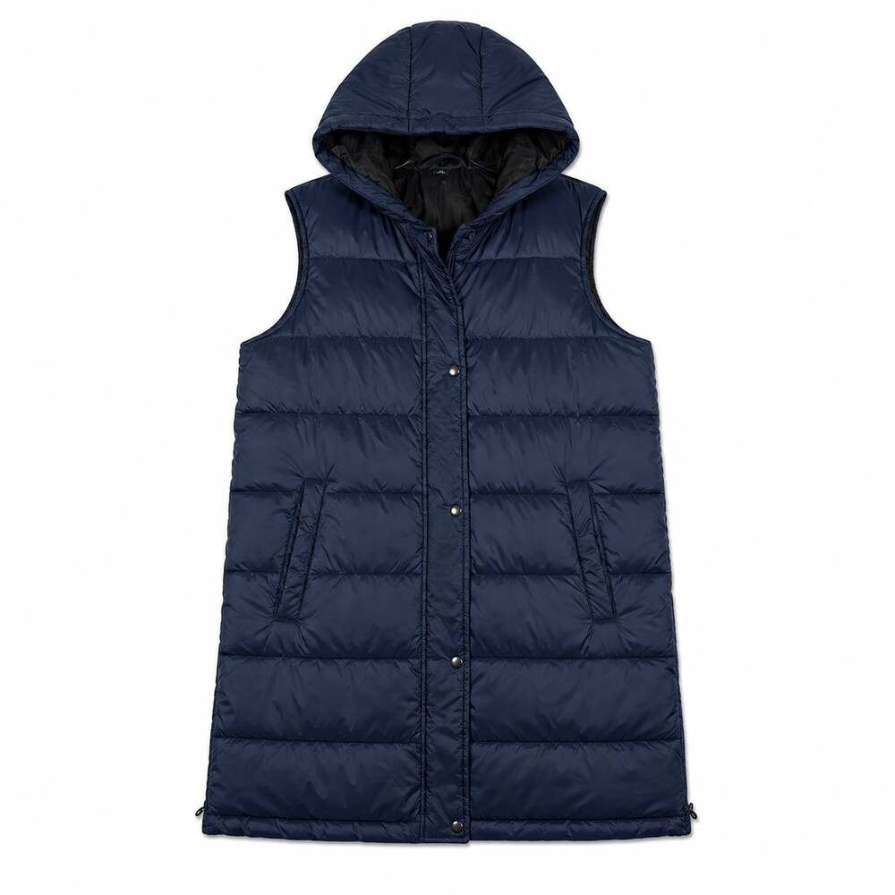 Swiss Tech Women's Hooded Tunic Puffer Vest